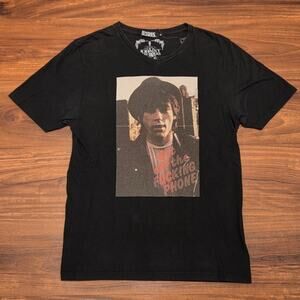 M Hysteric Glamour Tee Johnny Thunder Concert BLACK